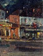 Konstantin Alekseevich Korovin Moon Night, Paris oil painting reproduction